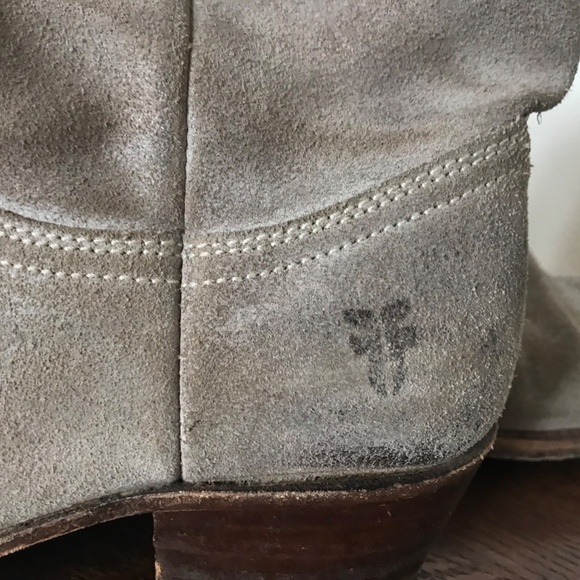 Frye Suede Cowboy Boots - Picture 3 of 6